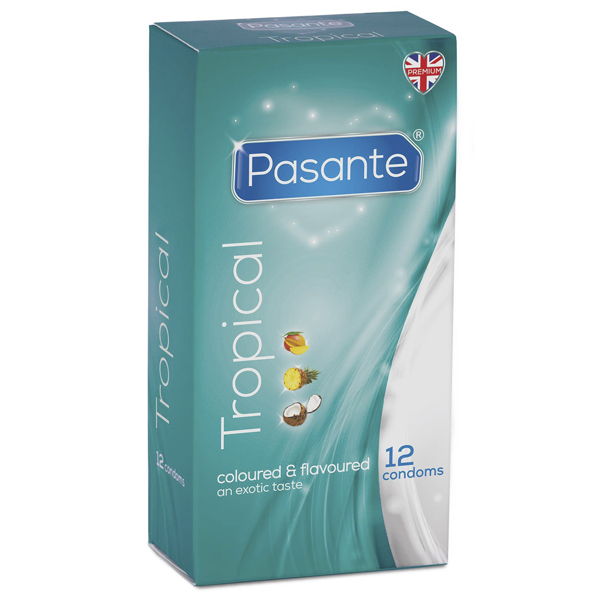 Pasante Tropical Kondomer 12-pack - Pasante