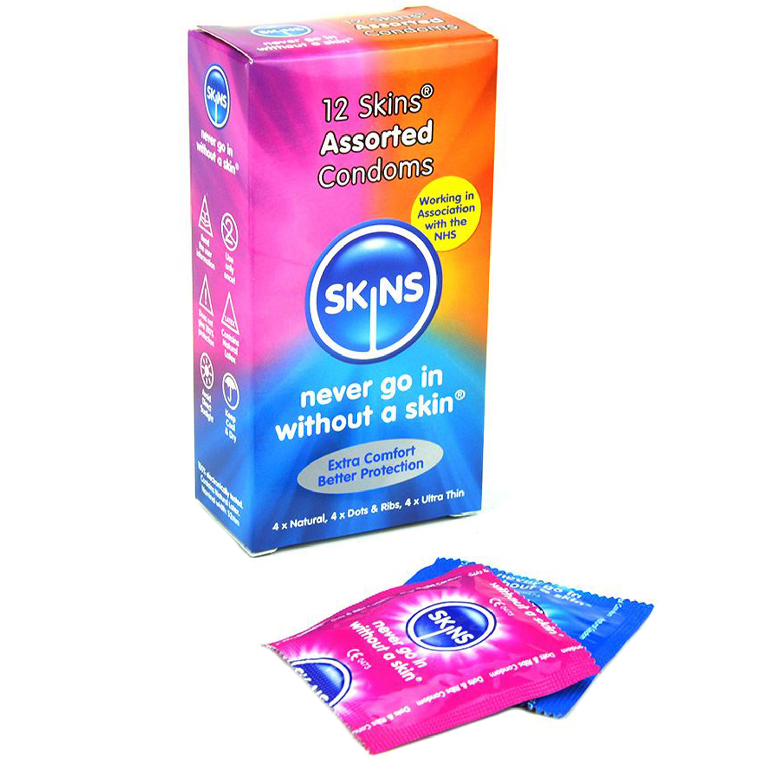 Skins Different Kondomer 12-pack - Skins
