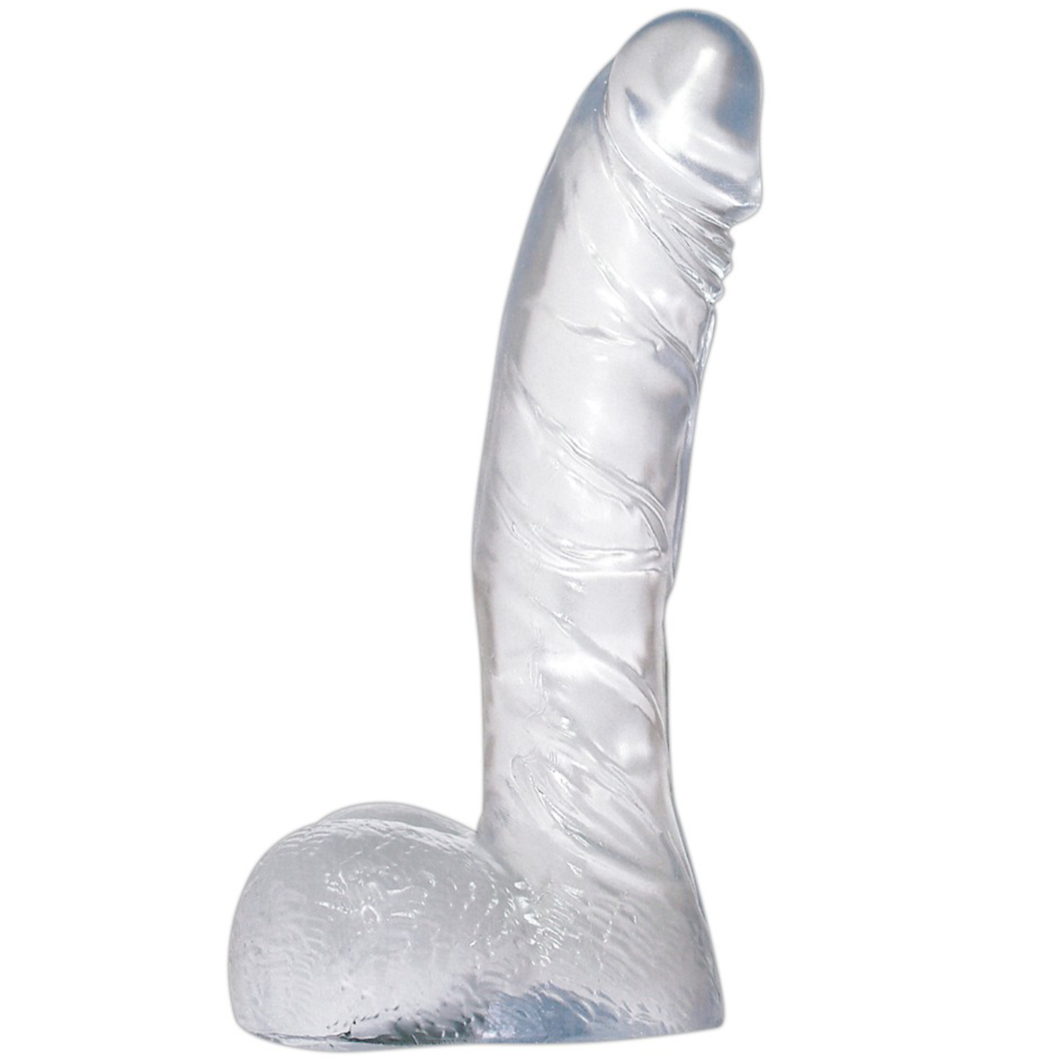 Crystal Clear Small Jelly Dildo - You2Toys