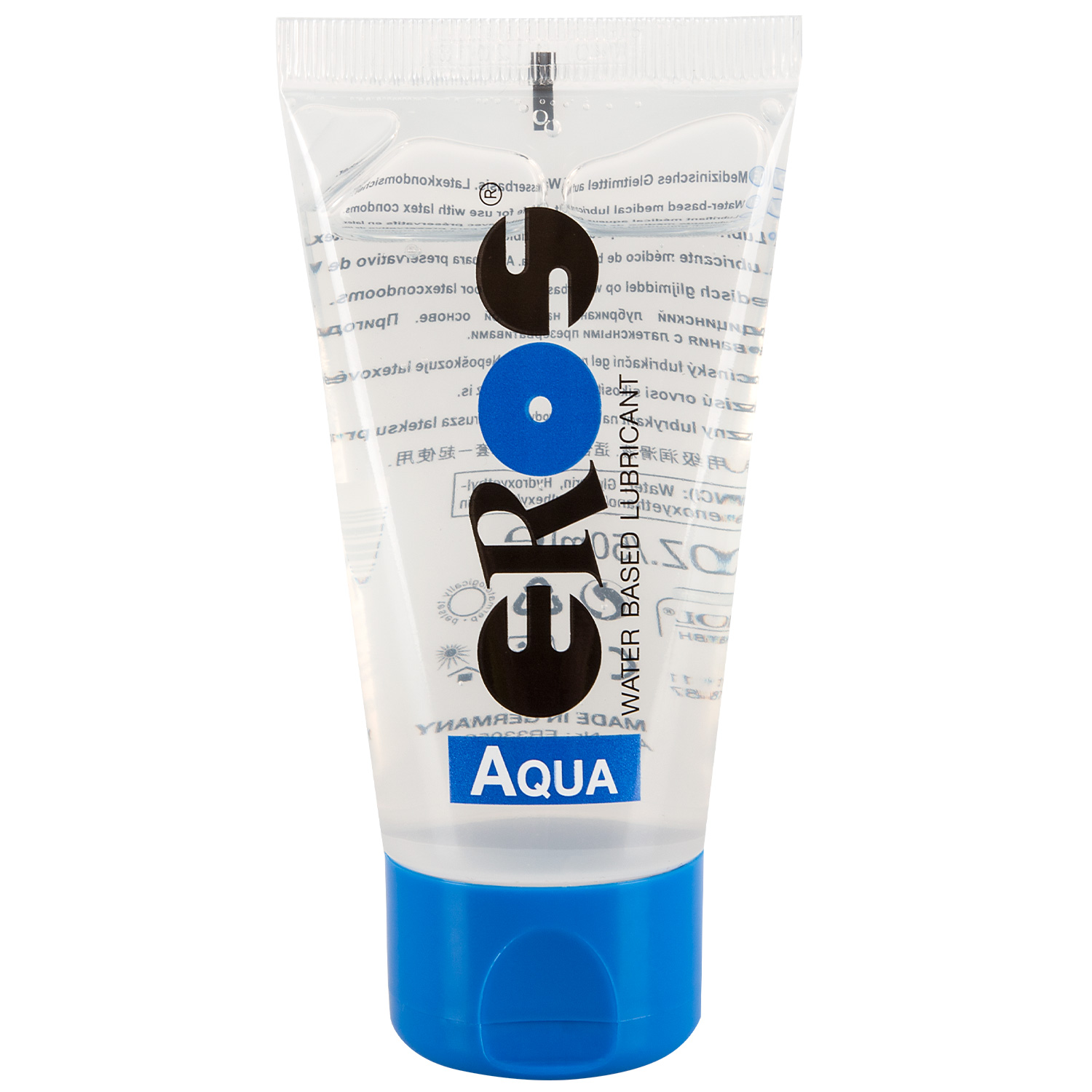Eros Aqua Vattenbaserat Glidmedel 100 ml   - Klar