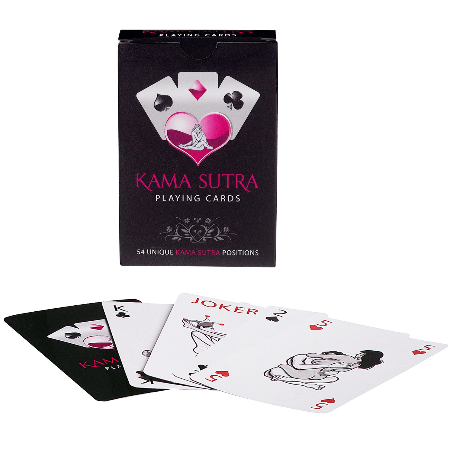 Kama Sutra Spelkort     - Blandade färger