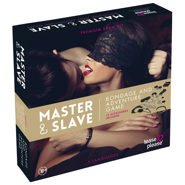 Master & Slave Bondagespel för Par - Tease and Please