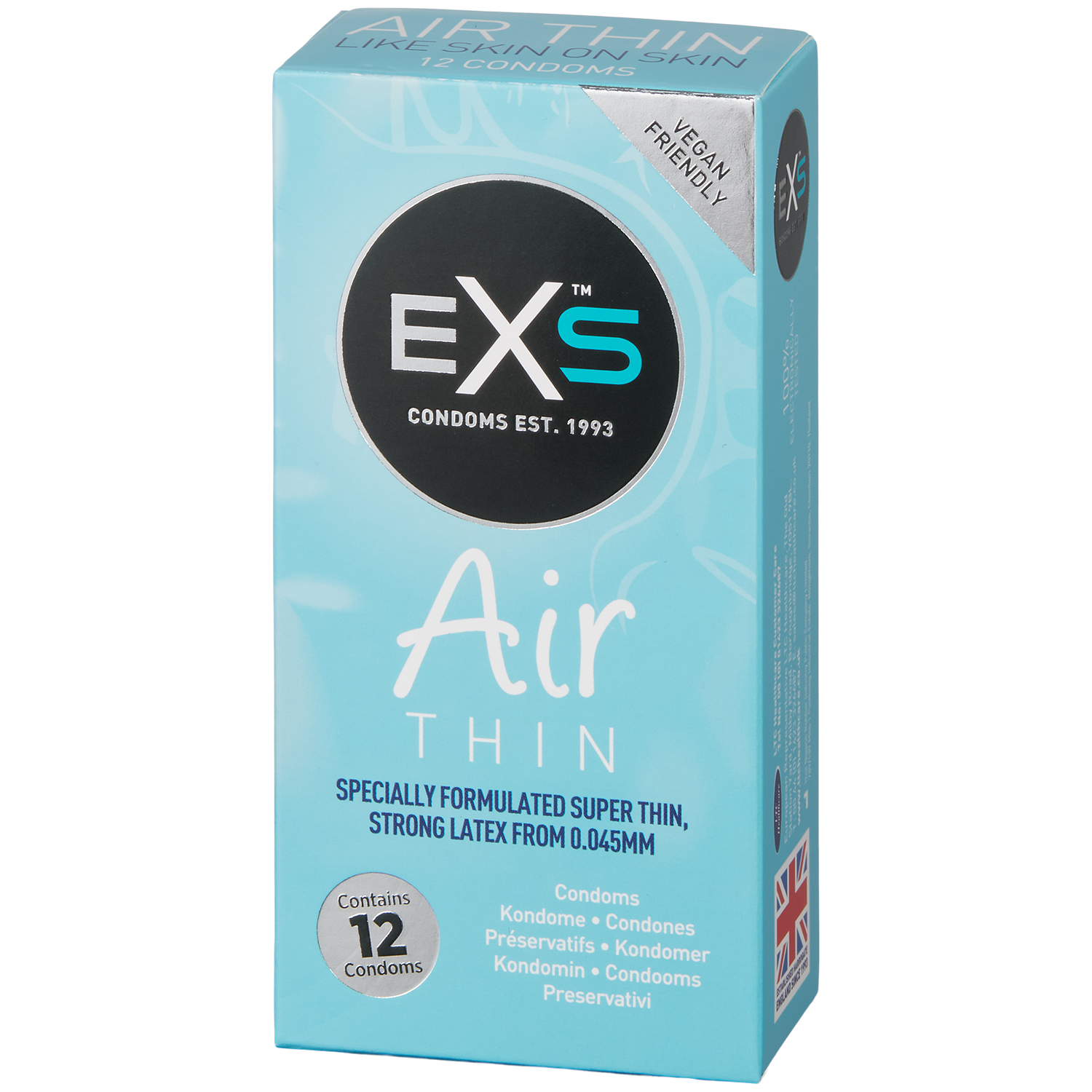 EXS Air Thin Kondomer 12 st   - Klar