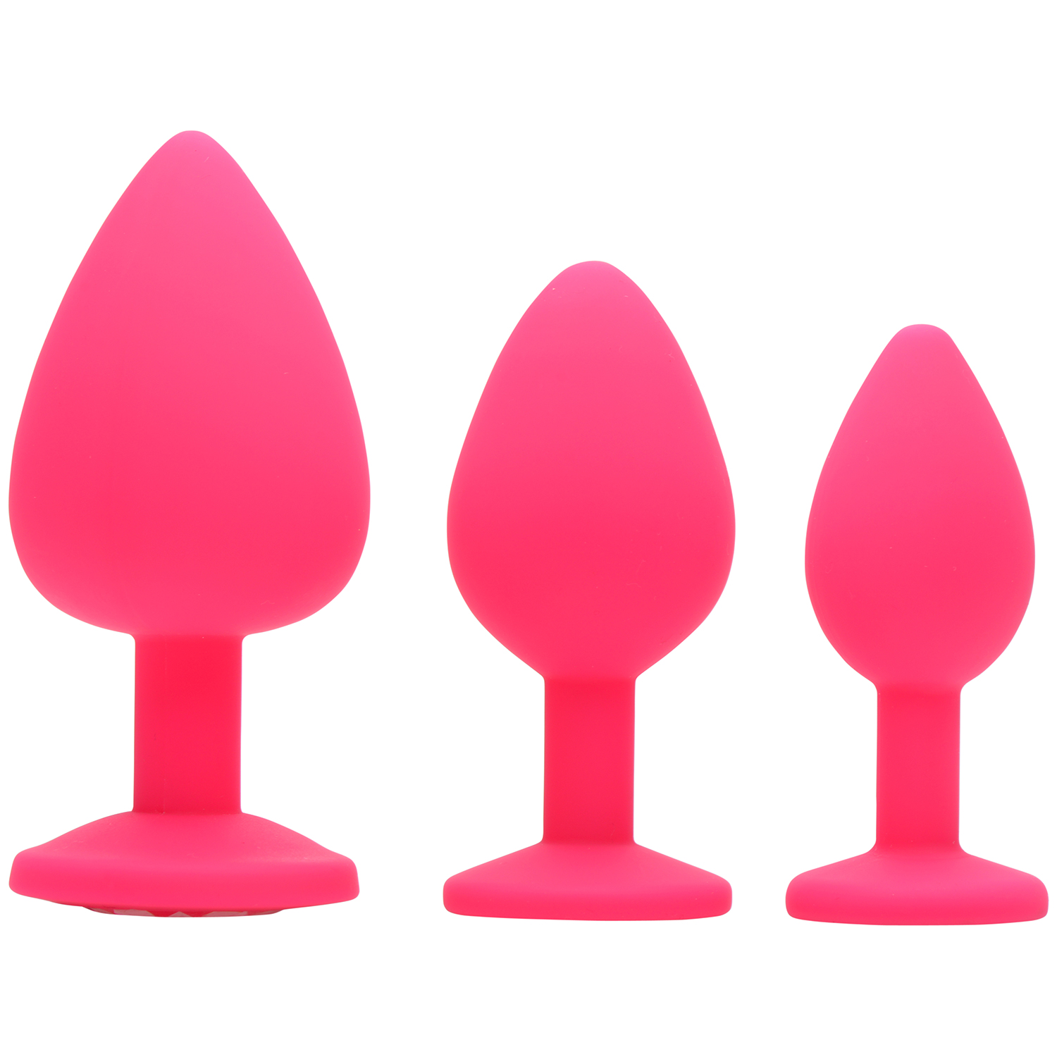 Frisky Pink Pleasure Analplugg Set   - Rosa