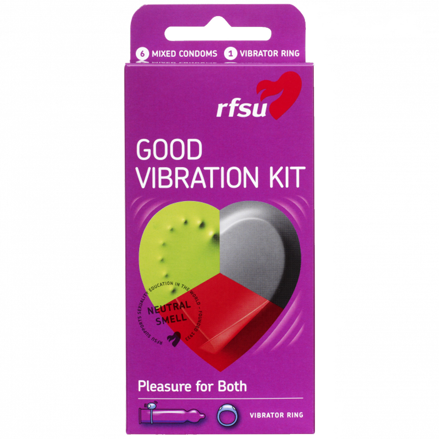 RFSU Good Vibration Kondomer 6 st - RFSU