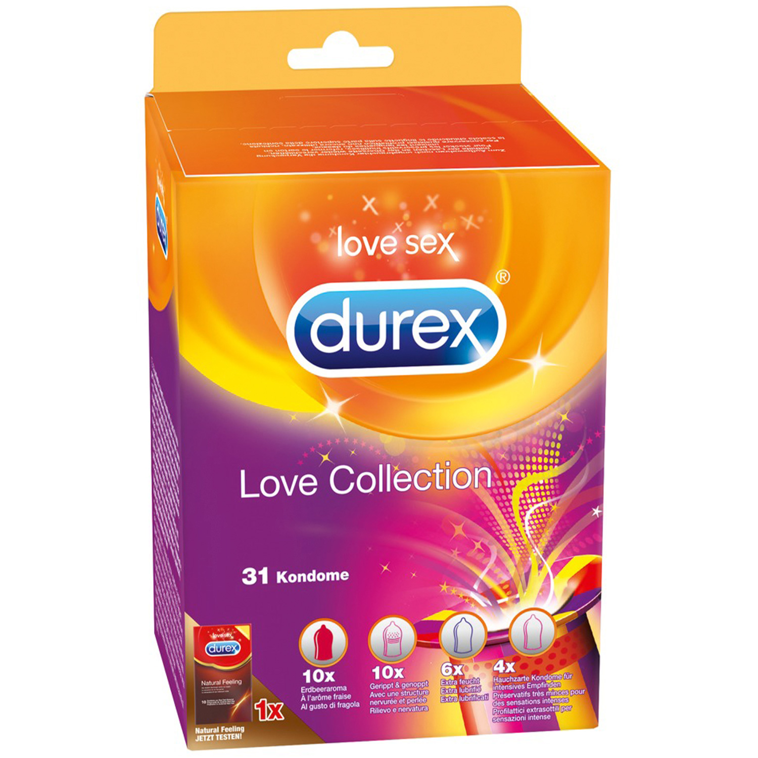 Durex Love Collection Kondomer 31 st - Durex