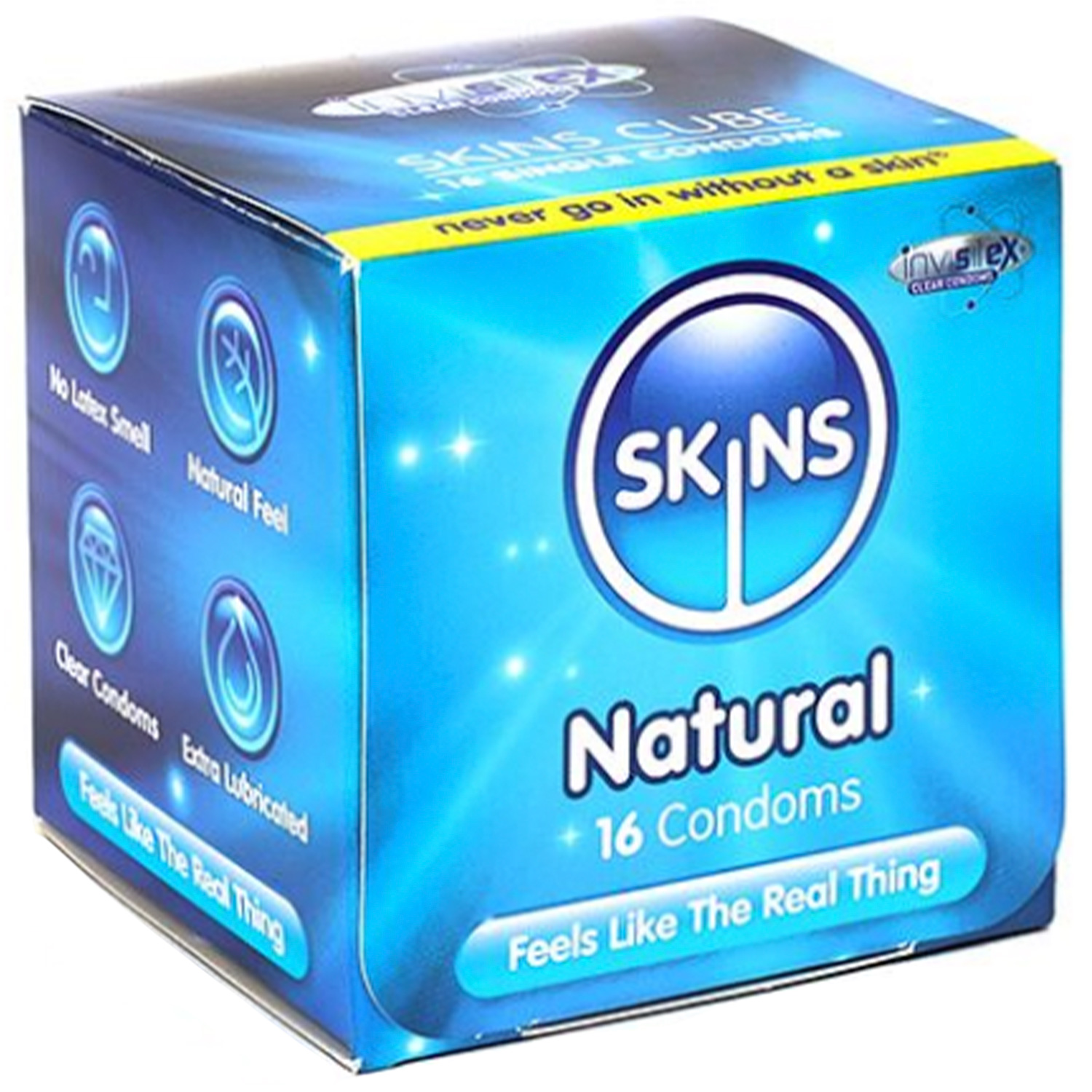 Skins Natural Normala Kondomer 16 st - Skins