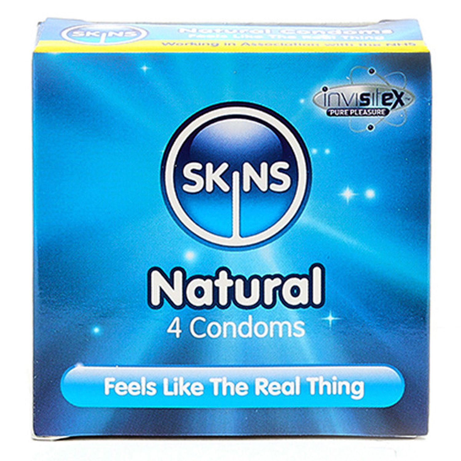 Skins Natural Normala Kondomer 4 st - Skins