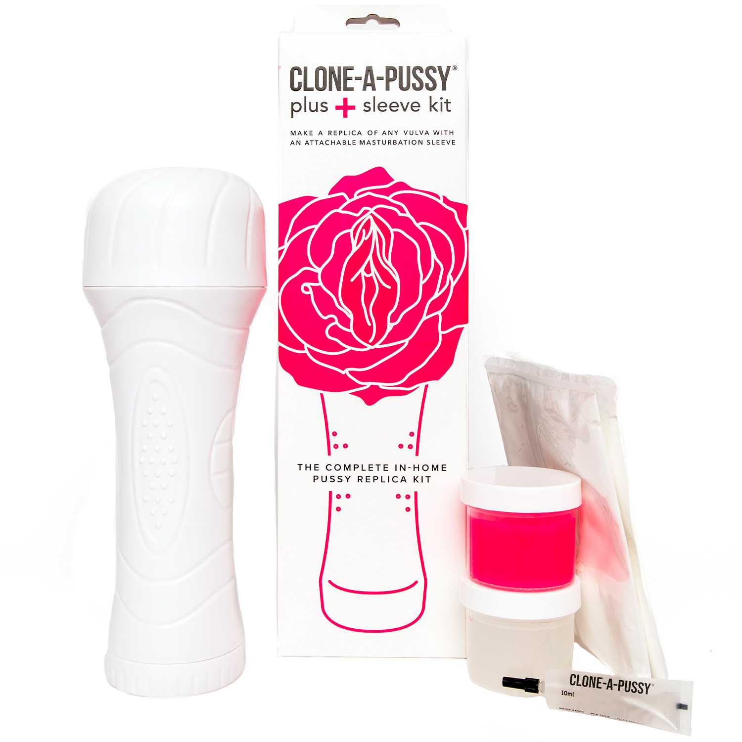 Clone-A-Pussy Plus Klona Din Vagina Set med Sleeve - Clone-A-Willy