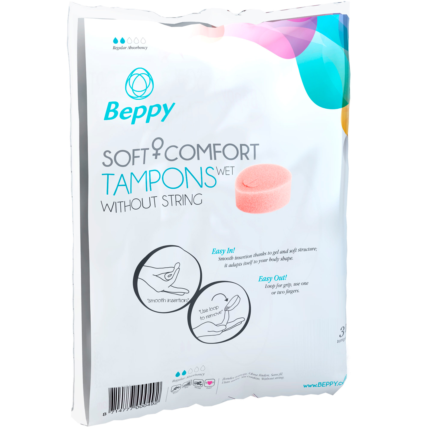 Beppy Wet Comfort Tampons 30 st - Beppy