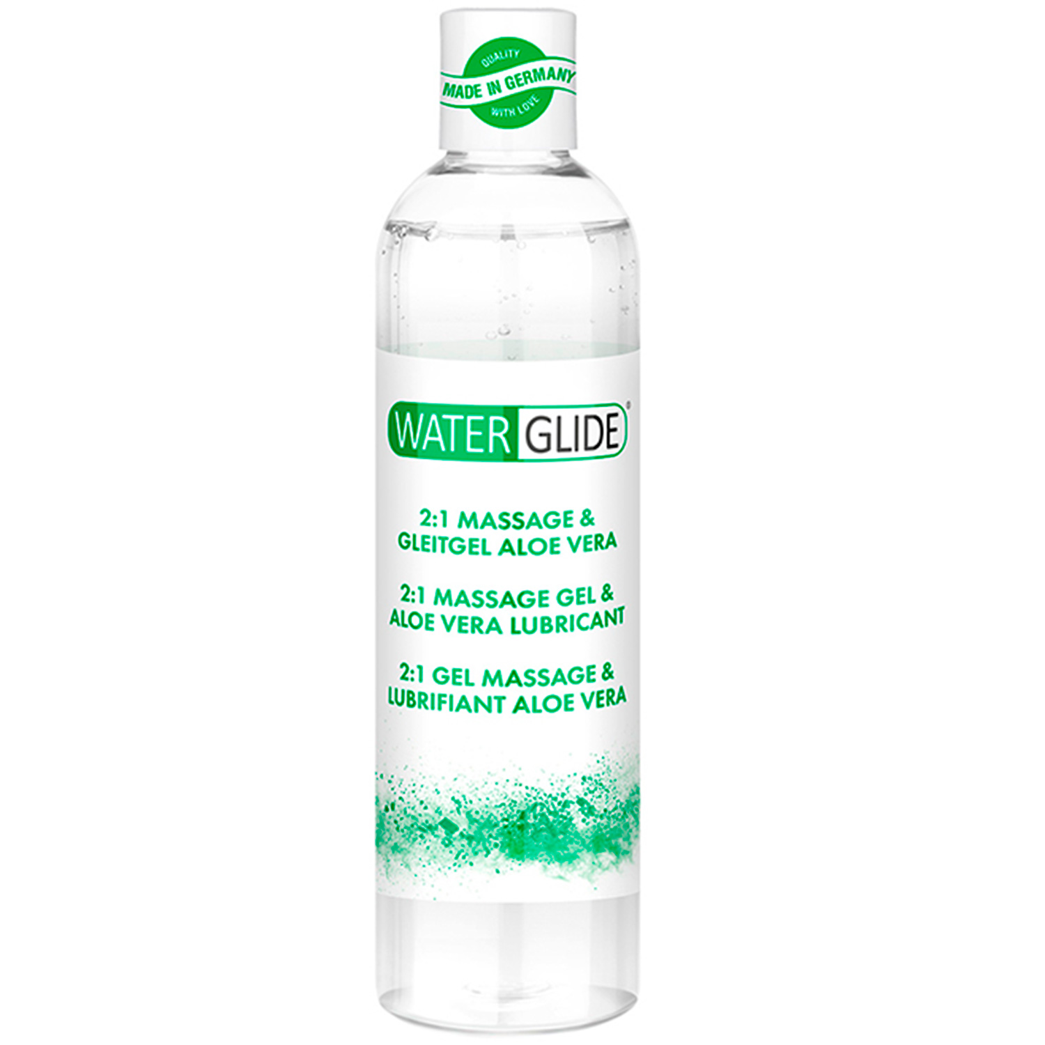 Waterglide Aloe Vera 2-i-1 Massageolja och Glidmedel 300 ml - Waterglide