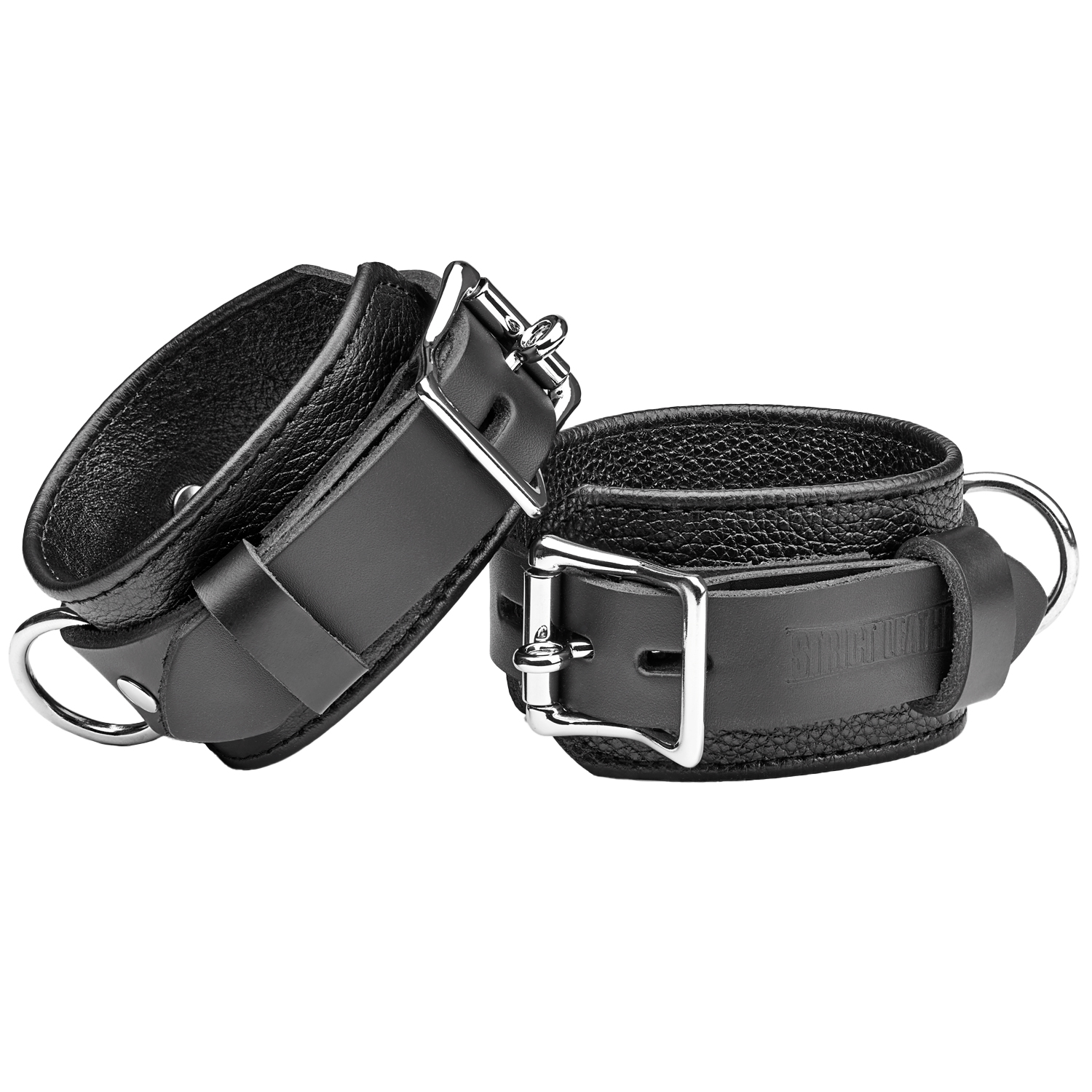 Strict Leather Deluxe Låsbara Handledsmanchetter - Strict Leather