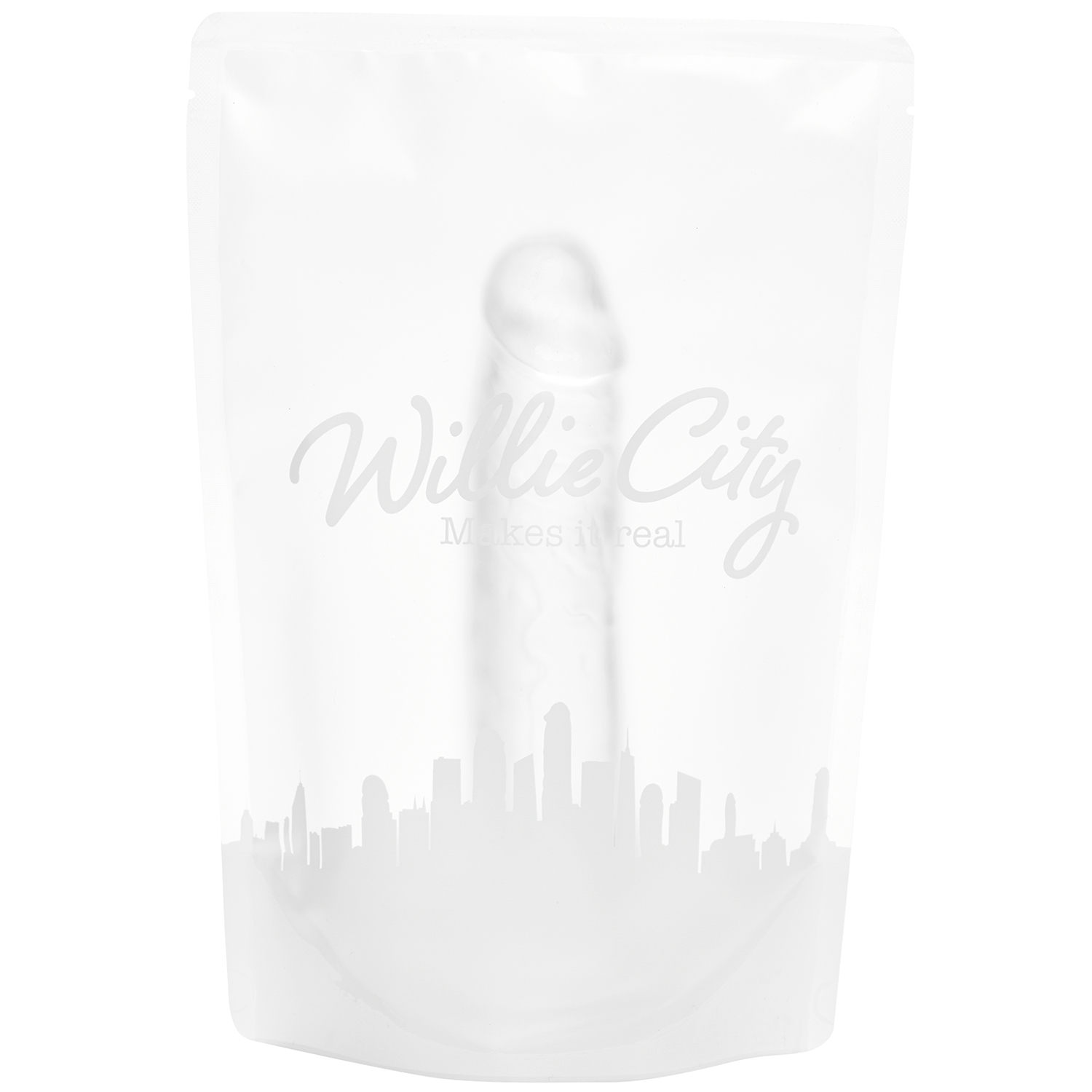 Willie City Classic Realistisk Klar Dildo 19,5 cm  - Klar