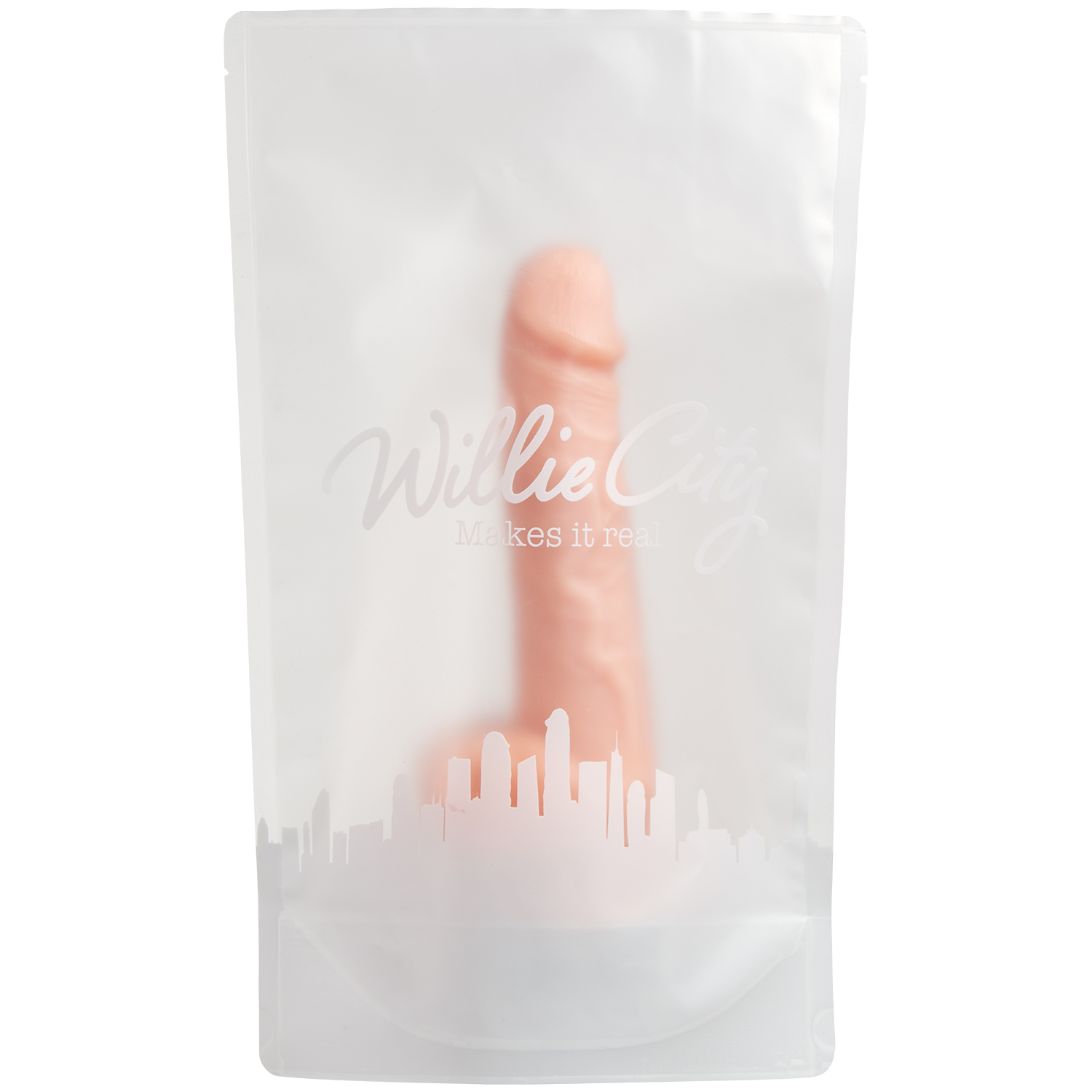 Willie City Classic Realistisk Dildo 21 cm   - Nude