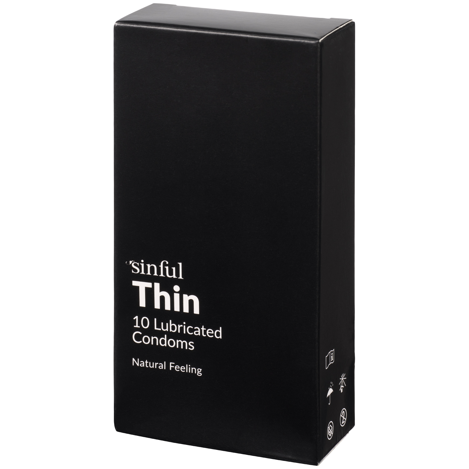 Sinful Thin Condoms 10 st   - Klar