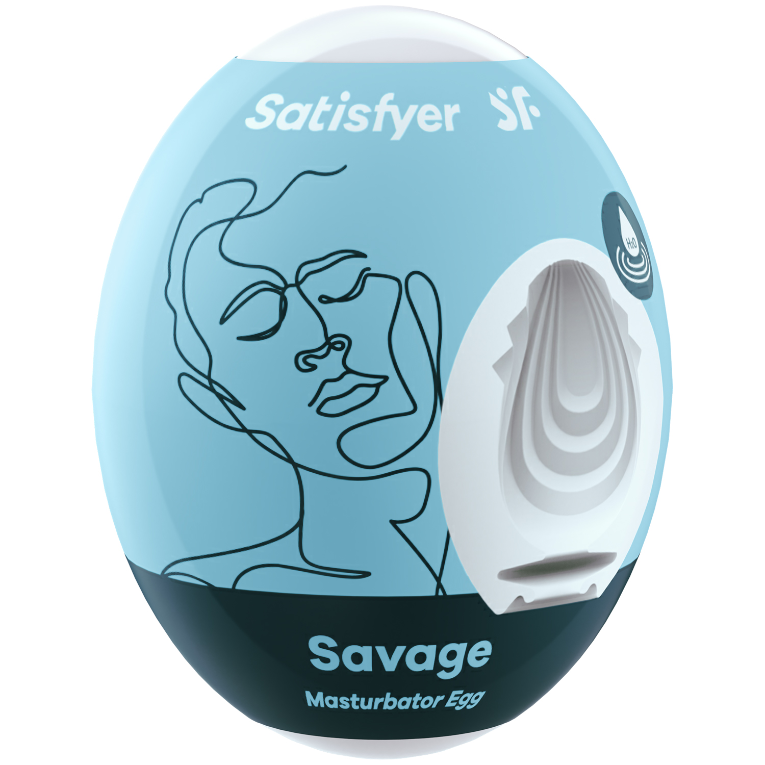 Satisfyer Savage Onaniägg    - Vit