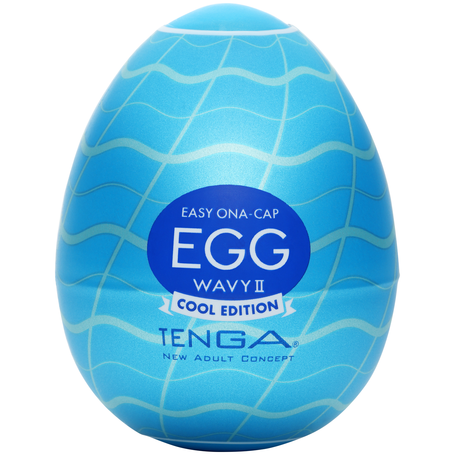 Tenga Egg Wavy II Cool Edition Masturbator  - Vit
