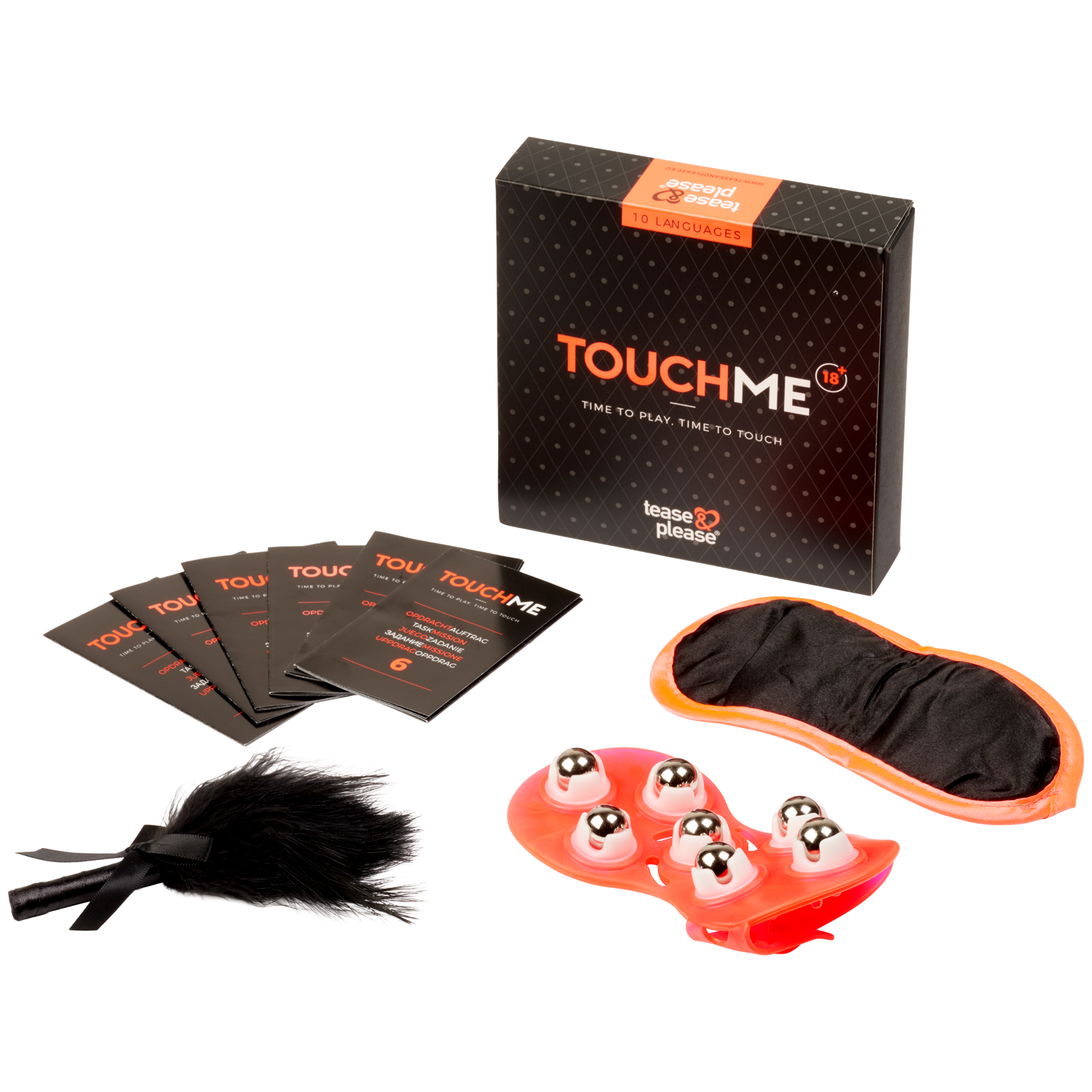 Tease & Please TouchMe Romantiskt Kortspel för Par   - Blandade färger