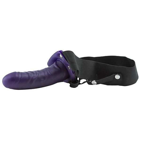 Purple Passion Strap-on Dildo Med Harness - Sevencreations