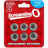 Screaming O Batterier AG13 LR44 6-pack
