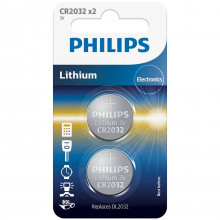 Philips CR2032 Alkaliskt Batteri 2 st produktbild 1