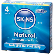Skins Natural Normala Kondomer 4 st  1