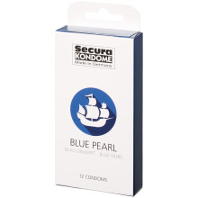 Secura Blue Pearl Kondomer 12 st