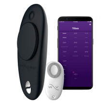 We-Vibe Moxie Svart Appstyrd Fjärrstyrd Trosvibrator produkt och app 1
