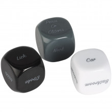 Fifty Shades Of Grey Play Nice Kinky Dice for Couples Product 1