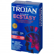 Trojan Double Ecstasy kondomer 10 st