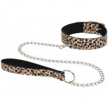 Baseks Leopard Halsband med Kedja Produktbild 1