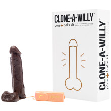Clone-A-Willy Plus Balls Brown Klona Din Penis-kit Produktbild 1