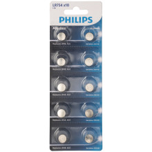 Philips Alkaline AG5 - LR48 Batterier 10 st.