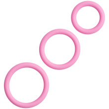 Sinful Playful Pink Penisring Set 3 st Produktbild 1