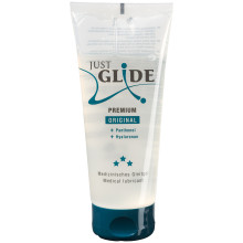 Just Glide Premium Original Vattenbaserat Glidmedel med Hyaluronsyra 200 ml