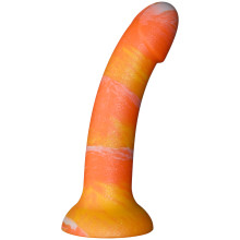 baseks Orange Sunset Silikondildo 18 cm Produktbild 1