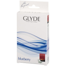 Glyde Ultra Blueberry Kondomer 10 st Produktbild 1