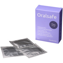 Medintim Oralsafe Latex Slicklappar med Vaniljssmak 8 st Produktbild 1