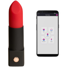Lovense Exomoon Mini Lipstick Vibrator Produktbild med app 1