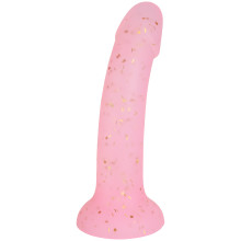 baseks Pink Starry Silikondildo 18 cm Produktbild 1