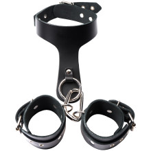 Zado Bondage Set Halsband med Handledsmanschetter Produktbild 1