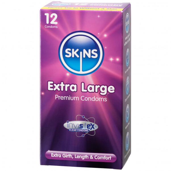 Skins Extra Large Kondomer 12-pack  1