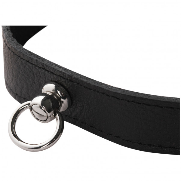 Rimba Läder Halsband med O-Ring produktbild 3