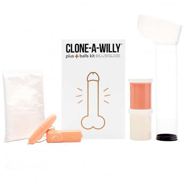 Clone-A-Willy Plus Balls Klona Din Penis bild på förpackningen 2