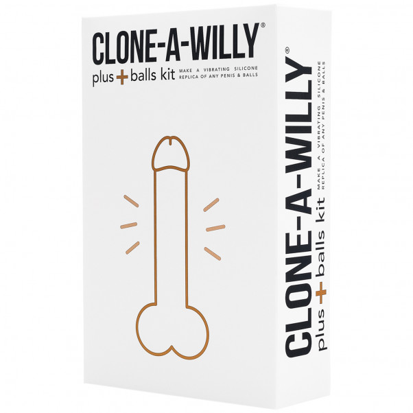 Clone-A-Willy Plus Balls Klona Din Penis bild på förpackningen 90