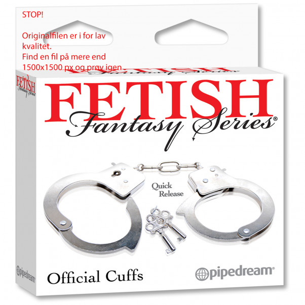 Fetish Fantasy Official Cuffs Handbojor i Metall  10
