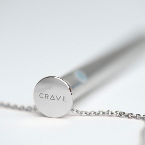Crave Vesper Halsband med Vibrator Silver  2
