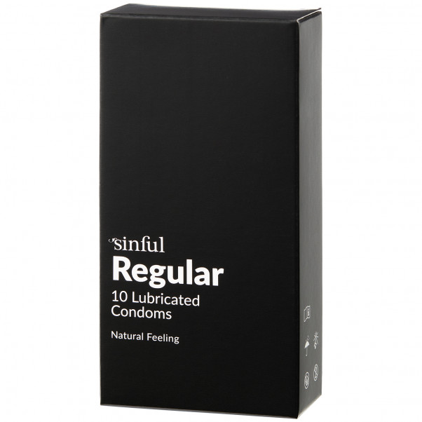 Sinful Regular Kondomer 10 st  90