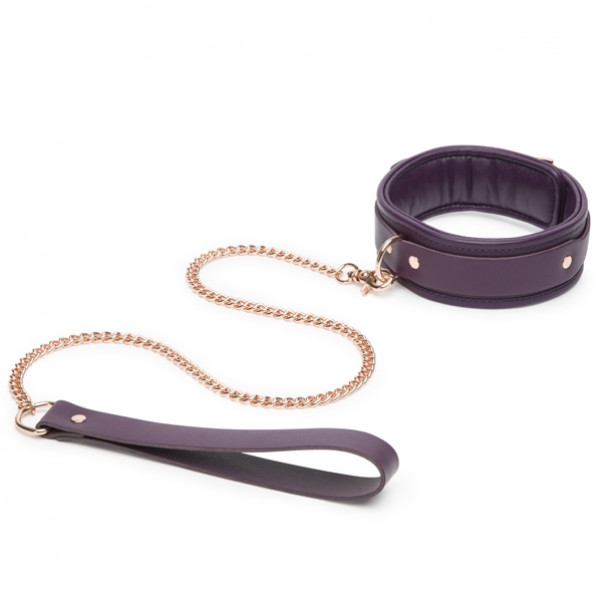 Fifty Shades Freed Cherished Collection Läderhalsband med Kedja