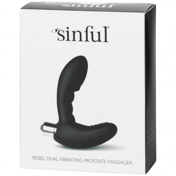 Sinful Rebel Dual Vibrerande Prostate Massager  6